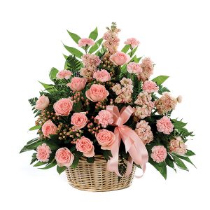 CLASSIC SYMPATHY BASKET ARRANGEMENT