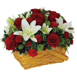 HOLIDAY GREETINGS BASKET