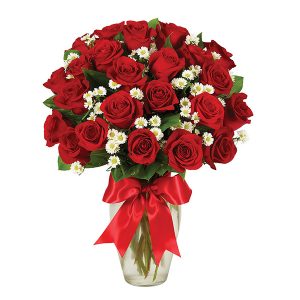 1 1/2 DOZEN ROSES - RED