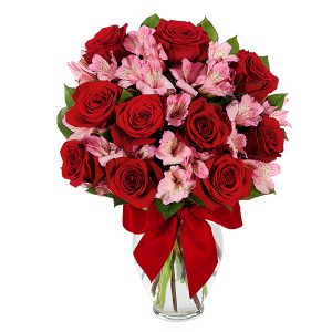 Rose & Alstroemeria Romance Bouquet