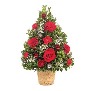 Holiday Celebration Flower Tree