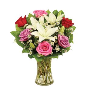 Rose & Lily Romance Bouquet