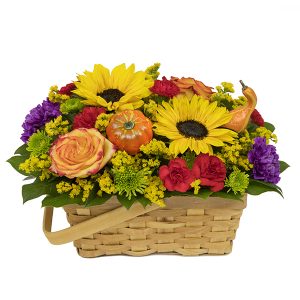 Bountiful Blooms Basket