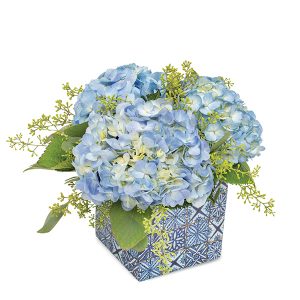 Brilliant in Blue Planter