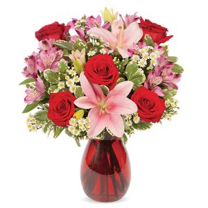 Blushing Blooms Bouquet