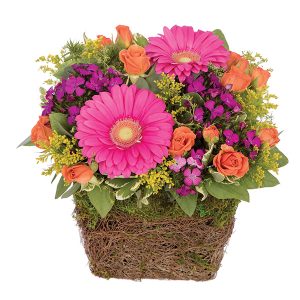 Vibrant Garden Basket